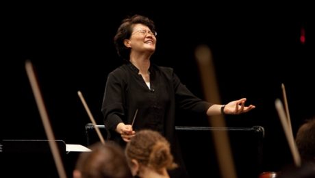 Music director Mei-Ann Chen leads the Chicago Sinfonietta, the choir of Roosevelt University's Chicago College of Performing Arts, and the Anima Young Singers of Greater Chicago in Carl Orff's 'Carmina Burana'