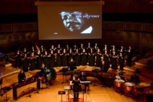 The Sinfonietta performs Jacob Ter Veldhuis's piece "Mountain Top" at their 2014 MLK Tribute Concert