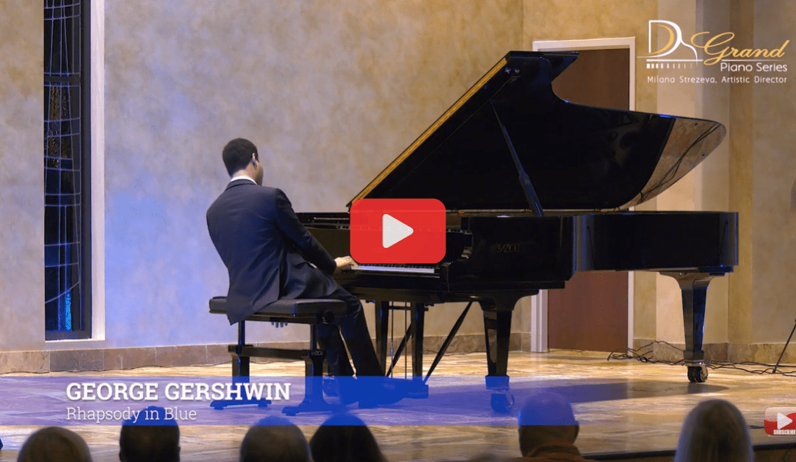 Clayton Stevenson Plays “Rhapsody in Blue”