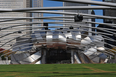 Jay Pritzker Pavilion photo courtesy Chicago Architecture Foundation